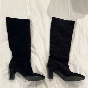 Vince- Beautiful slouch  Black Knee-High Women's Boots